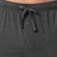 thumbnail image 5 of Fruit of the Loom Men's Extended Sizes Jersey Knit Sleep Pajama Lounge Pant - Charcoal Heather, 5 of 6