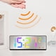 thumbnail image 3 of Reloj Despertador digital perfecl LED con espejo Pantalla de temperatura regulable, 3 of 8