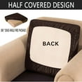 thumbnail image 4 of Shukii PU Waterproof Couch Cushion Covers Sofa Seat Covers Stretch Sofa Slip Covers Combination Sofa Cover Couch Sofa Covers For Pets With Elastic Bottom 2 Cushion Loveseat,Grey, 4 of 5