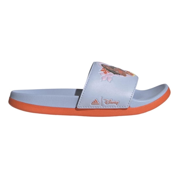 Sandalias adidas Niños Comfort Adilette Disney Moana celeste 19.5 MX