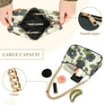 thumbnail image 2 of FORMRS Womens Shoulder Bag with Chain Strap Clutch Purse Cute Tote Handbag, Navy Flower, 2 of 7
