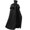 Black, variant on Hvyesh Men's Cloak Medieval Renaissance Cloaks Gothic Stand Collar Cape Steampunk Robes