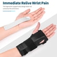 thumbnail image 3 of JP Wrist Splint with Adjustable Compression for Carpal Tunnel, Arthritis, Tendonitis and Sprain Pain Relief, Fits Right and Left Hand, Ideal for Daily Use, Recovery Support, 3 of 7