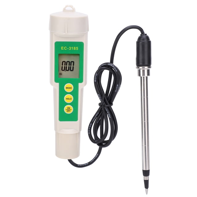 Medidor de suelo, analizador de suelo EC CF portátil EC‑3185 Medidor ECCFTDS el mejor de su clase