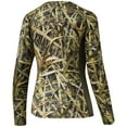 thumbnail image 6 of BASSDASH Women’s Camo Hunting Shirt Long Sleeve UPF 50+ Sun Protection Performance Tee fishing Hiking, 6 of 7