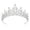 Silver, variant on Elegant Bridal Headband For Wedding Sparkling Rhinestone Bride Hair Accessory Wedding Headpiece 80s Charm Bracelets Friend Bracelet Jewelry Bracelets for Women Bracelets Men Pack Stretchy Bracelets