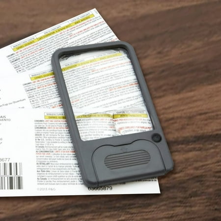 Carson Multi-Power Compact Magnifying Glass with Light, Pocket Magnifier (PM-33)