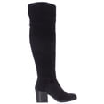 thumbnail image 3 of Womens Steve Madden Orabela Over-The-Knee Boots - Black Suede, 3 of 7