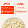 thumbnail image 3 of Banza Shells & White Cheddar Mac- High Protein, Gluten Free, Lower Carb Protein Mac and Cheese, 5.5oz Box, 3 of 5