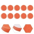 thumbnail image 3 of 10PCS 75mm car polishing sponge orange smooth flat sponge polishing pad, 3 of 11