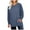 Navy, variant on Diufon Womens Fall Tops Casual Long Sleeve Crewneck Tunic Shirts Solid Color Loose Blouses with Pocket