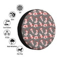 thumbnail image 4 of Fotbe cute pink axolotl Pattern Spare Tire Cover Thickening Universal Fit for Jeep, Trailer, RV, SUV, Truck, Tough Tire Wheel Soft Cover-16 inch, 4 of 6