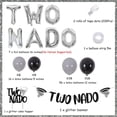 thumbnail image 6 of Twonado Birthday Party Decorations, Tornado Birthday Decorations, Tornado Theme 2nd Birthday Party Supplies, Two-Nado Banner Cake Topper Balloons for Two Year Old Girls Boys, 6 of 6