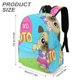 thumbnail image 3 of Chip y Potato-theme Backpack, Campus style schoolbag Bookbag with Adjustable Shoulder Straps And Large Zip Compartment, Unisex Travel Bags.42x30x15cm, 3 of 6
