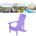 thumbnail image 7 of CHYVARY 1 Peak Adirondack Chair, Fire Pit Outdoor Patio Furniture, Purple, 7 of 7