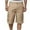 Khaki, variant on cllios Under $5 Cargo Shorts for Men Plus Size Multi Pockets Shorts Work Military Shorts Summer Travel Cargo Shorts