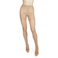 thumbnail image 2 of MeMoi Light Support Satin Matte Bodyshaper Pantyhose - Womens - Female (Q1, Honey), 2 of 4