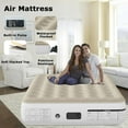 TINSUN Twin Air Mattress Built In Pump 13 Inches High Twin Air Mattress