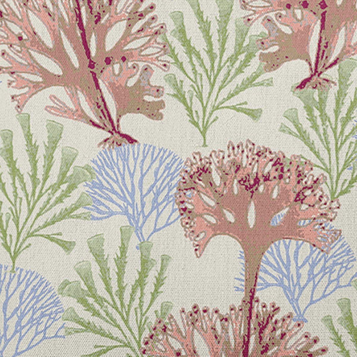 Simply Daisy 16" x 16" Blooms and Branches Indoor/Outdoor Throw Pillow, Soft Coral (1 count)