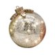 thumbnail image 1 of Adorno de bola navideña para árbol de Navidad, decoración colgante para escritorio, decoración LED navideña Dorado, 1 of 9