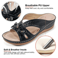 thumbnail image 3 of MeMoride Wedge Sandals for Women Casual Summer Platform Sandals Comfortable Open Toe Slides Shoes, 3 of 5