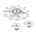 thumbnail image 1 of pitrice 11T Ultralight Aluminum Alloy Bike Bearing Sprocket Wheel Rear Derailleur Guide wheel flywheel Bicycle Accessories silver 1Set, 1 of 6
