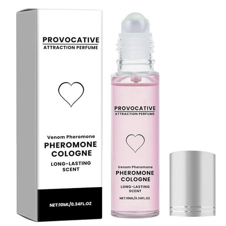 Pheromones Perfumes for Women, Unique Scent With Pure Pheromones to Attract Men, Roller Ball Design, Portable and Long Lasting, 20 ml