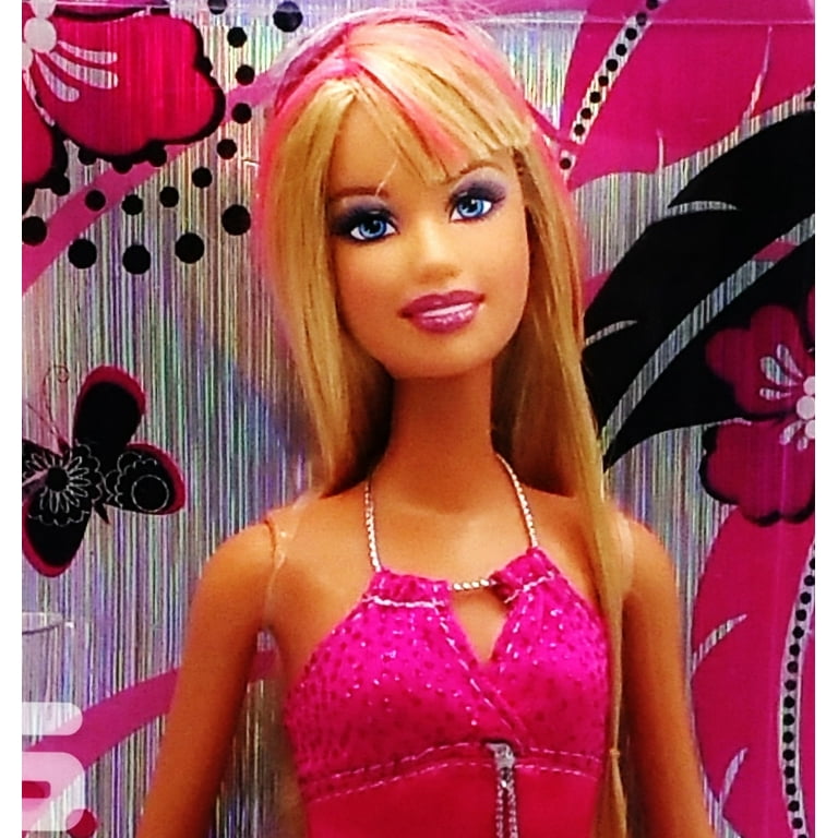 Barbie South Beach Doll W Ith Hot Pink Ombre Party Dress - Walmart.com