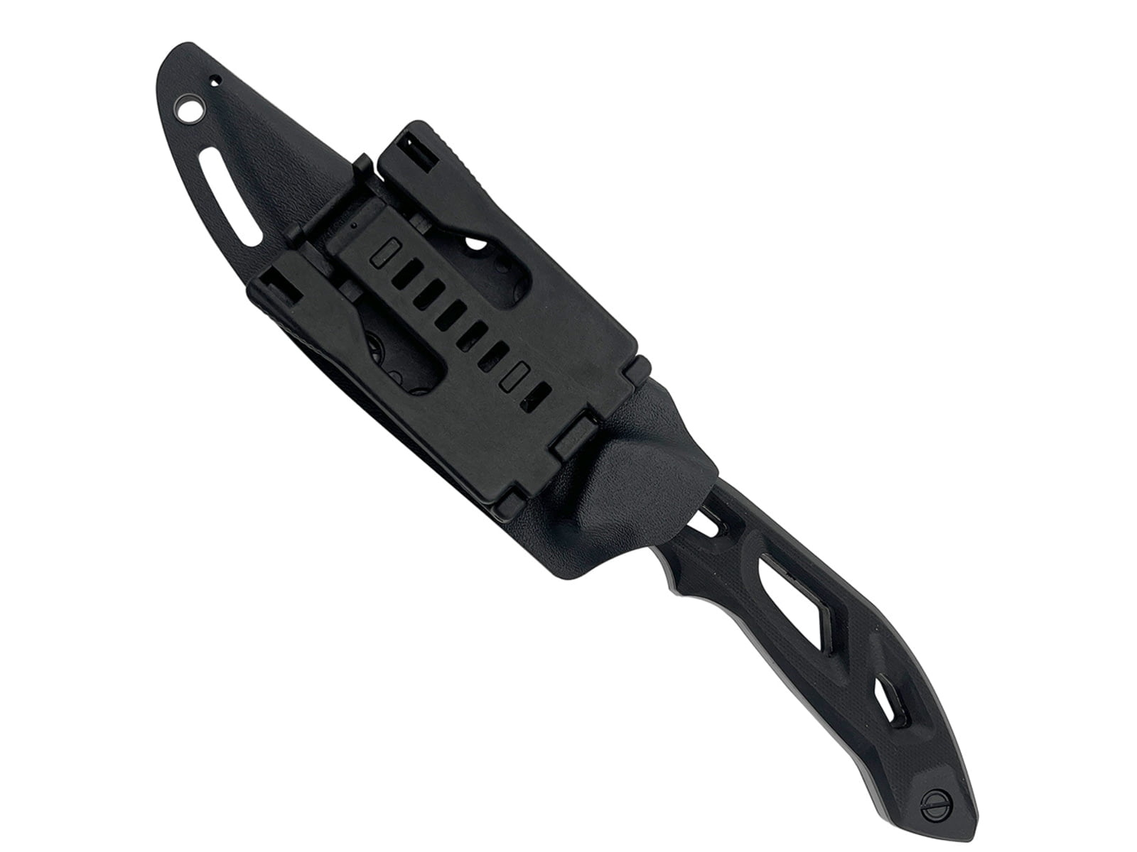 Takumitak Unhinged Fixed Blade Knife, 5in, D2, Drop Point Recurve, G10 Handle, S