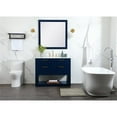 thumbnail image 6 of 42 inch single bathroom vanity in blue, 6 of 8