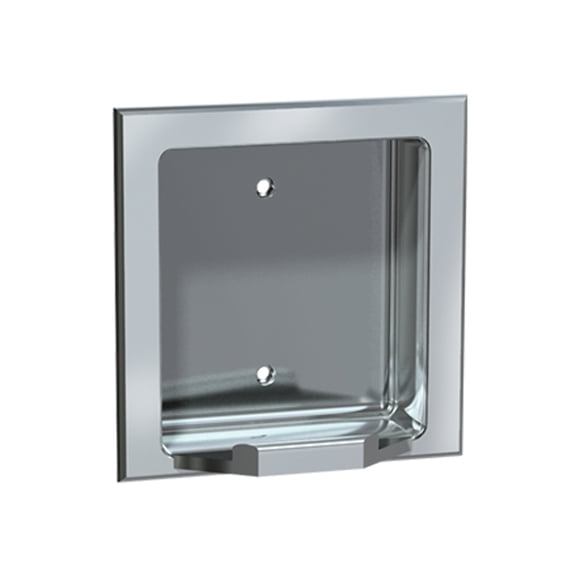 ASI-7404-B - Soap Dish - Bright Stainless Steel - Recessed