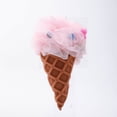 thumbnail image 5 of 4 bolas de baño con dibujos de arcoíris y helado, cono rosa, cono blanco, cono morado y cono azul, 5 of 5