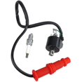 thumbnail image 1 of Bobina de encendido y bujía para Sportsman 500 1996-2002 Reemplace 3085228 3085227 3084690 negro, 1 of 5
