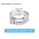 thumbnail image 2 of Abrazadera de Manguera Uxcell, Ajustable de Acero Inoxidable de 5/7" a 1 1/4" con Engranaje de Tornillo para Plomería de Línea de Combustible, Paquete de 12, 2 of 7