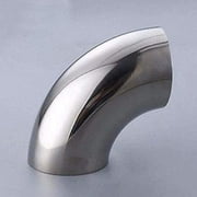 MACHSWON 90 Degree Elbow Butt Weld Stainless Steel Bend Exhaust Pipe Mandrel Exhaust Pipe Elbow Fitting Mandrel Exhaust