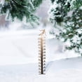 thumbnail image 3 of Teissuly Winter 24cm Snow Meter Hand Made Metal Outdoor Garden Snow Meter Garden Decoration Teissuly WER202311011915, 3 of 4
