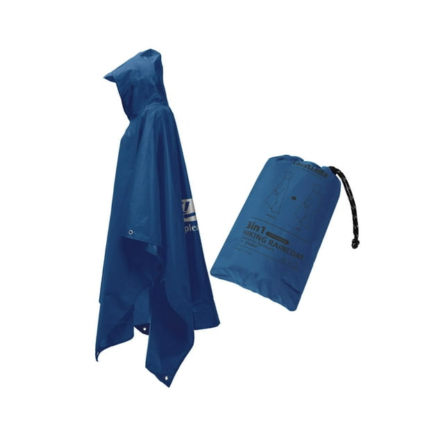 Poncho de lluvia, impermeable, impermeable, chaqueta de lluvia portátil reutilizable, capa de lluvia para adultos, para montar , emergencia,
