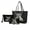 Schnauzer Dog, variant on ZUXONGSY Halloween Black Cat Pumpkin Print Top Handle Bag with Casual Makeup Bag Purse for Women PU Leather Top Handle Satchel Set with Practicality Makeup Pouch Slim Wallet for Workout Dating