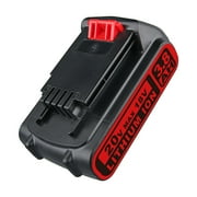 2Pack 20V 3.8Ah Replacement for Black and Decker 20V Lithium Battery Max LB20 LBX20 LBXR20-OPE
