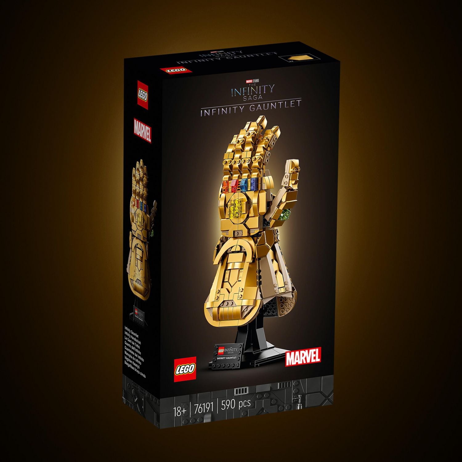 LEGO Marvel Le Gant de l’infini 76191 Ensemble de construction (590 pièces) Comprend 590 pièces, 18+ ans