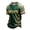Dark Green, variant on Mexico 2026 Soccer Cup Fan Jersey for Men, Crew Neck Short Sleeve T-Shirt with Gold Calendar & Totem Print, Breathable Casual Sports Tee Pullover Top, 1 PC Black L