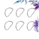 thumbnail image 4 of Raindrops 100Ud D Buckle Semi Circular En Metal Plateado Para Bolsos Y Cinturones DIY, 4 of 8