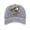 Gray, variant on Sports Cap for Fans with Vintage Washed Cotton and Football Graphic Print in Unisex Style for Game Day Outfits and Casual Outdoor Sun Protection Pink