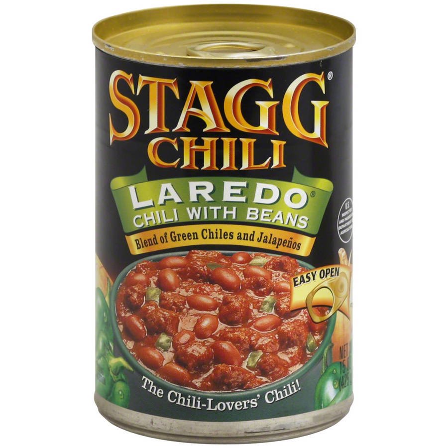 Stagg Chili W Bean Laredo, 15 OZ (Pack of 12)