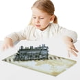 thumbnail image 3 of Geemin Creative 3D Steam Train Popup Gifts Card Fathers Day Greeting Card with Envelope Foldable Happy Birthday Card for Steam Train 3D Popup Card for Birthday and Fathers Day Foldable Greeting Card, 3 of 12