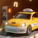 thumbnail image 5 of Coche de juguete clásico Taxi Push and Go | Vehículo Educativo Interactivo con Canciones, Sonidos y Luces | Puertas que se pueden abrir | Diseño realista para el juego imaginativo | Azul Amarillo |, 5 of 6