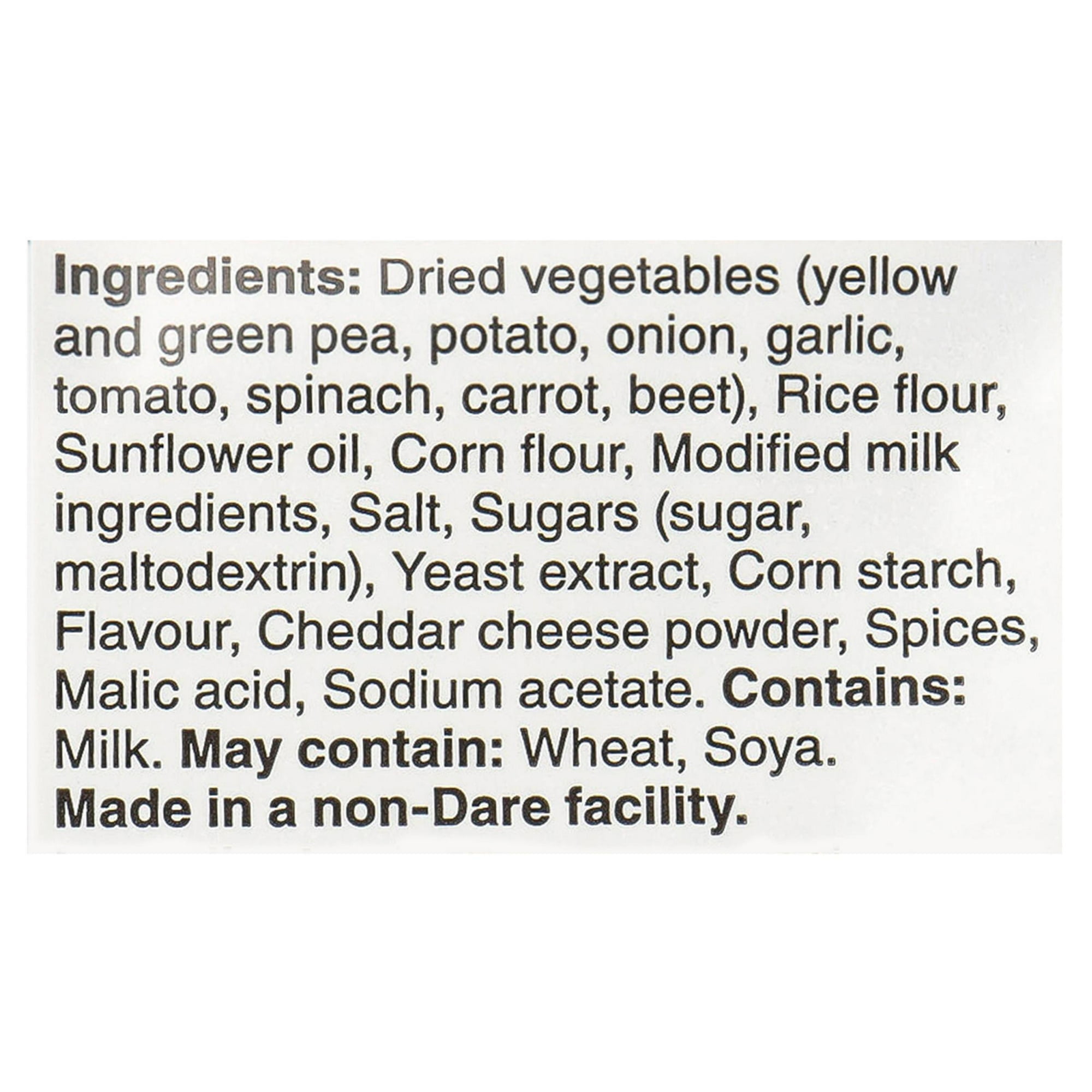 Dare Veggie Crisps Zesty Ranch Crackers Chips, 100 g