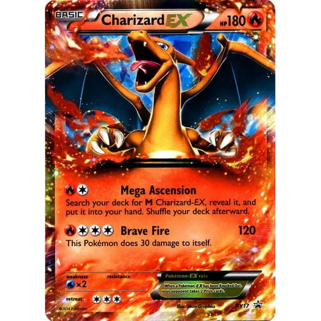 Pokemon X & Y Promo Single Card Ultra Rare Holo Charizard-EX (Best Pokemon In Pokemon Y)