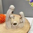 thumbnail image 4 of Dongrere Nativity Figure for Christmas Decor Resin Statue for Gift - Hand-Painted Outdoor Ornament for Garden Decor, 4 of 6
