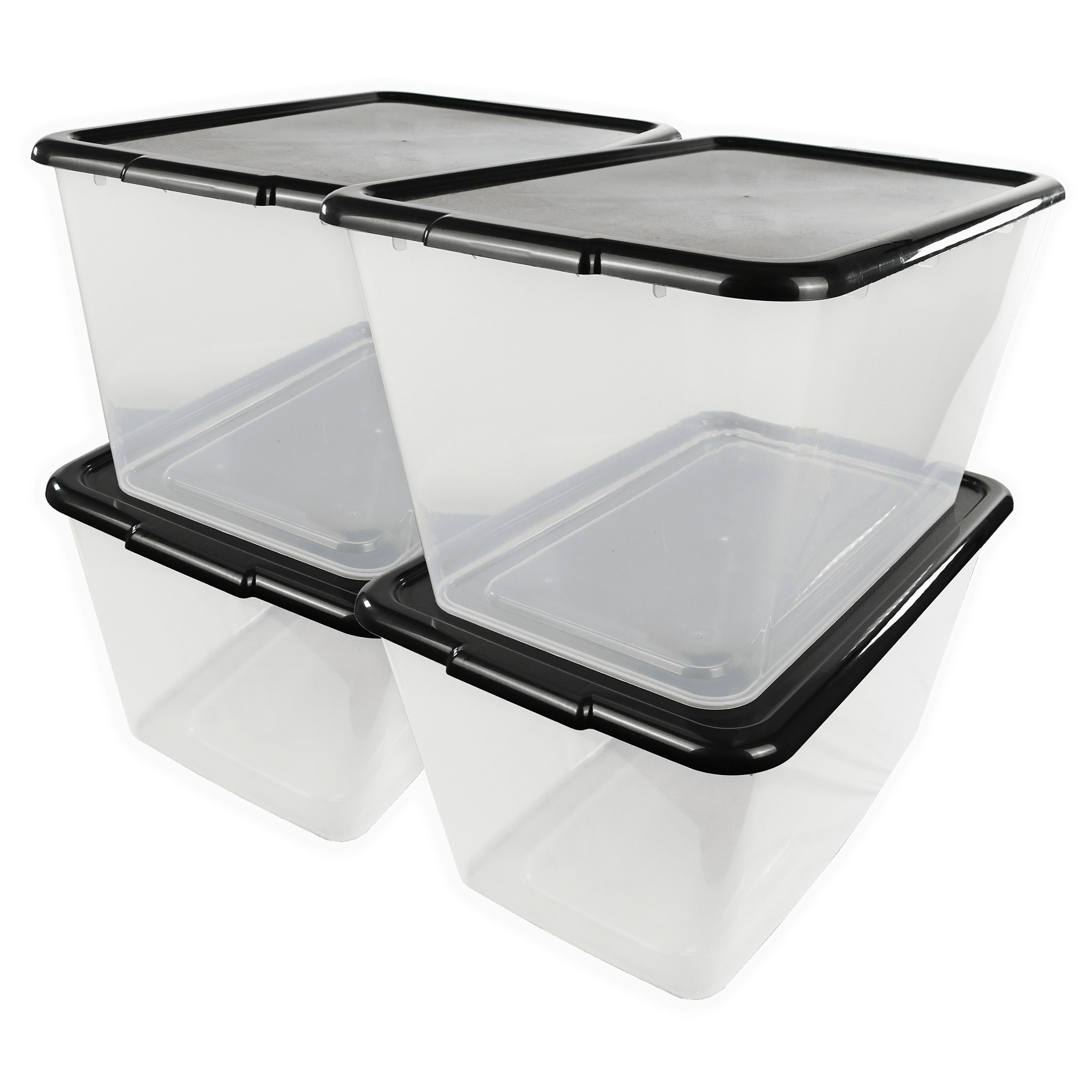 SimplyKleen 14.5Gallon Reusable Stacking Plastic Storage Containers